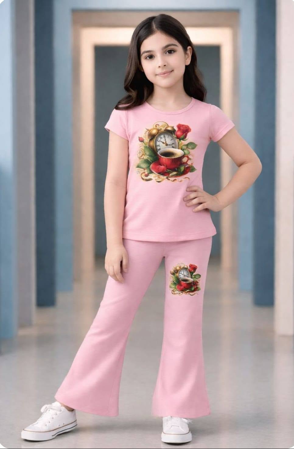 676604406_122102077652690088_3922943309144090582_n Baby Night Suit - (গোলাপি) - Image 1
